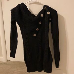 Guess Black Fitted Sweater